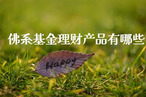 佛系基金理财产品有哪些_https://www.kuaijiepai.net_投资理财_第1张