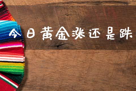 今日黄金涨还是跌_https://www.kuaijiepai.net_期货资讯_第1张