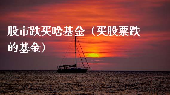 股市跌买啥基金（买股票跌的基金）_https://www.kuaijiepai.net_投资理财_第1张