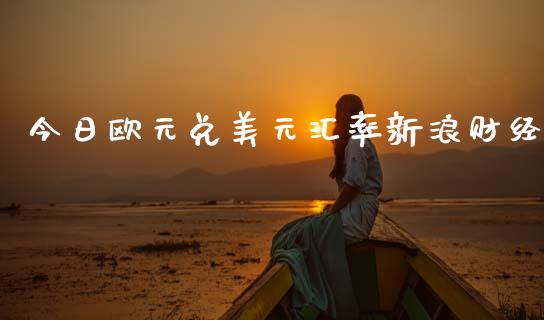 今日欧元兑美元汇率新浪财经_https://www.kuaijiepai.net_国际期货_第1张