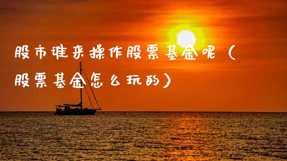 股市谁来操作股票基金呢（股票基金怎么玩的）_https://www.kuaijiepai.net_期货理财_第1张