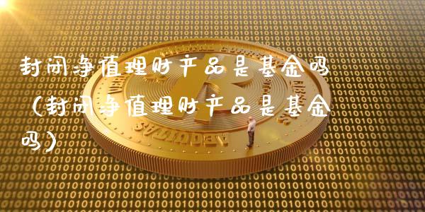 封闭净值理财产品是基金吗（封闭净值理财产品是基金吗）_https://www.kuaijiepai.net_投资理财_第1张