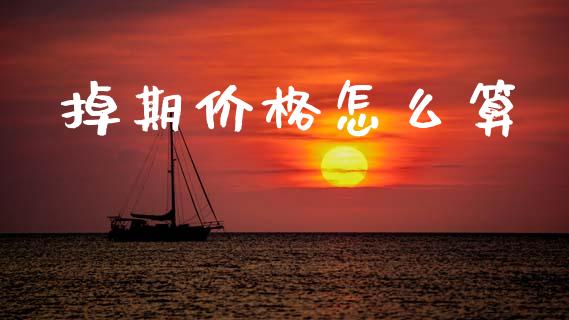掉期价格怎么算_https://www.kuaijiepai.net_期货资讯_第1张