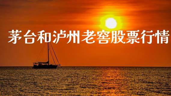 茅台和泸州老窖股票行情_https://www.kuaijiepai.net_股票理论_第1张