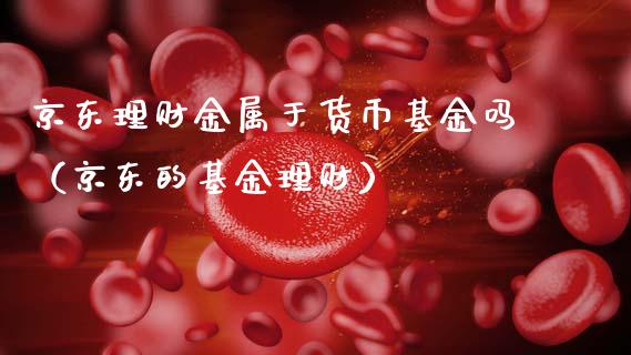 京东理财金属于货币基金吗（京东的基金理财）_https://www.kuaijiepai.net_投资理财_第1张