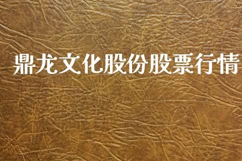 鼎龙文化股份股票行情_https://www.kuaijiepai.net_国际股建_第1张