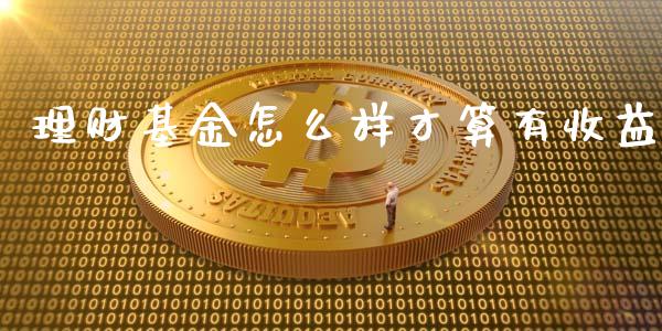 理财基金怎么样才算有收益_https://www.kuaijiepai.net_投资理财_第1张