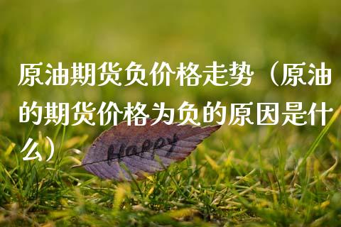 原油期货负价格走势（原油的期货价格为负的原因是什么）_https://www.kuaijiepai.net_国际期货_第1张