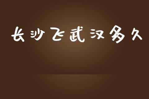 长沙飞武汉多久_https://www.kuaijiepai.net_股票理论_第1张