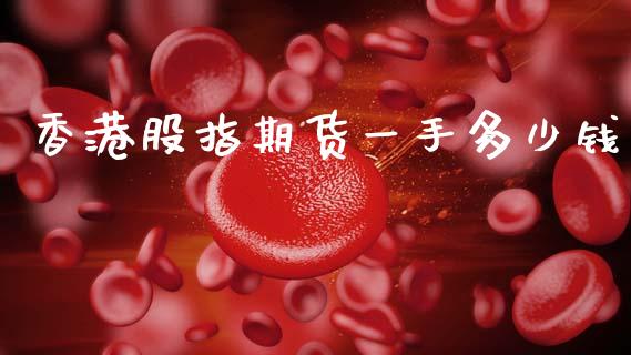 香港股指期货一手多少钱_https://www.kuaijiepai.net_期货资讯_第1张