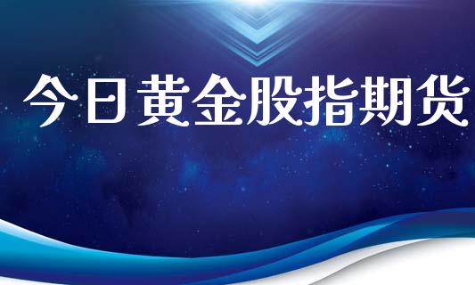 今日黄金股指期货_https://www.kuaijiepai.net_期货资讯_第1张