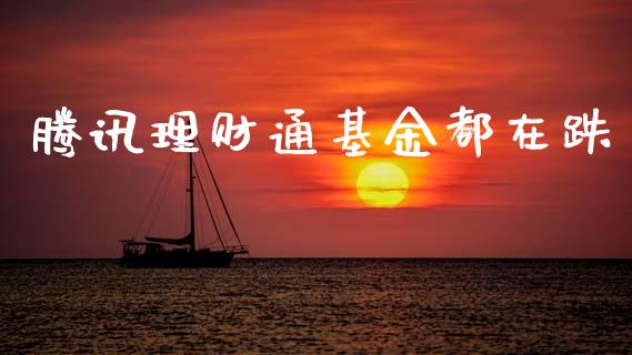 腾讯理财通基金都在跌_https://www.kuaijiepai.net_期货理财_第1张