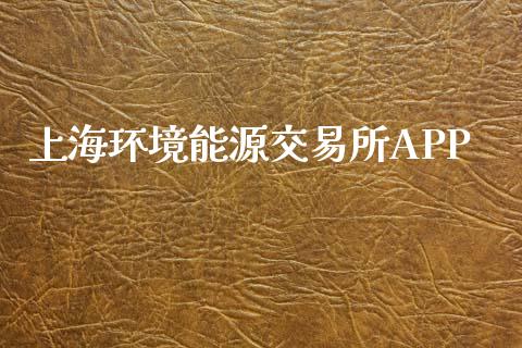 上海环境能源交易所APP_https://www.kuaijiepai.net_期货在线_第1张