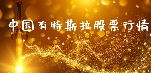 中国有特斯拉股票行情_https://www.kuaijiepai.net_股票理论_第1张