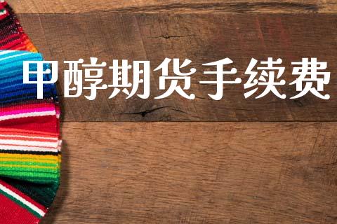 甲醇期货手续费_https://www.kuaijiepai.net_投资理财_第1张