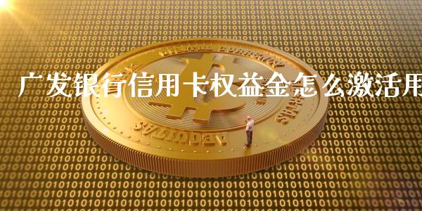 广发银行信用卡权益金怎么激活用_https://www.kuaijiepai.net_股票理论_第1张
