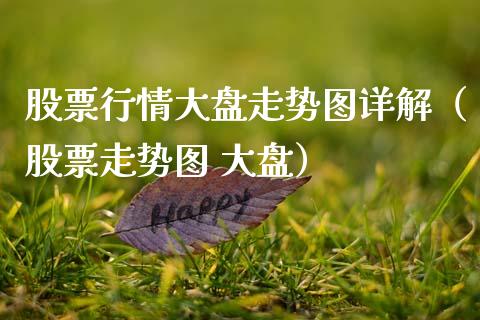股票行情大盘走势图详解（股票走势图 大盘）_https://www.kuaijiepai.net_新股新闻_第1张