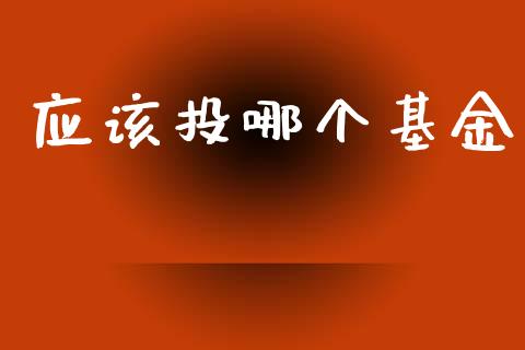 应该投哪个基金_新股新闻_第1张_快捷排财经网 应该投哪个基金_https://www.kuaijiepai.net_新股新闻_第1张