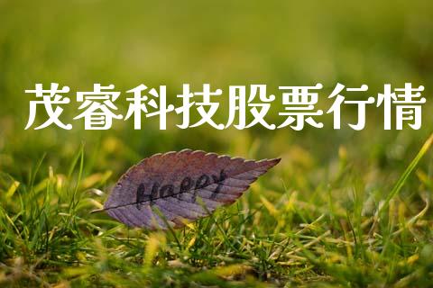 茂睿科技股票行情_https://www.kuaijiepai.net_新股新闻_第1张
