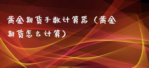 黄金期货手数计算器（黄金期货怎么计算）_https://www.kuaijiepai.net_国际期货_第1张