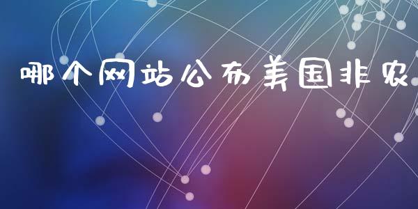 哪个网站公布美国非农_https://www.kuaijiepai.net_期货理财_第1张