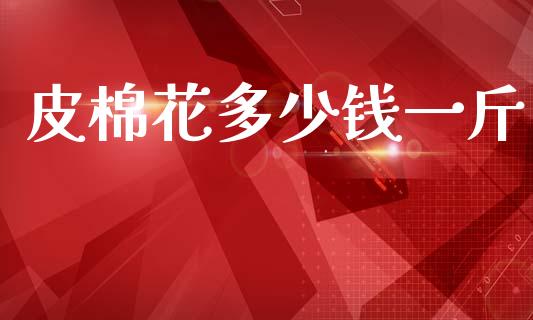 皮棉花多少钱一斤_https://www.kuaijiepai.net_国际期货_第1张