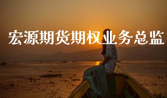 宏源期货期权业务总监_https://www.kuaijiepai.net_期货资讯_第1张