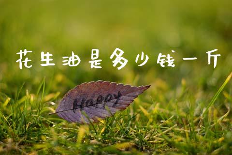 花生油是多少钱一斤_https://www.kuaijiepai.net_期货资讯_第1张