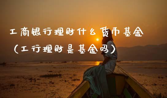 工商银行理财什么货币基金（工行理财是基金吗）_https://www.kuaijiepai.net_投资理财_第1张