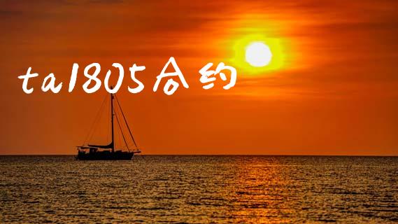 ta1805合约_https://www.kuaijiepai.net_新股新闻_第1张