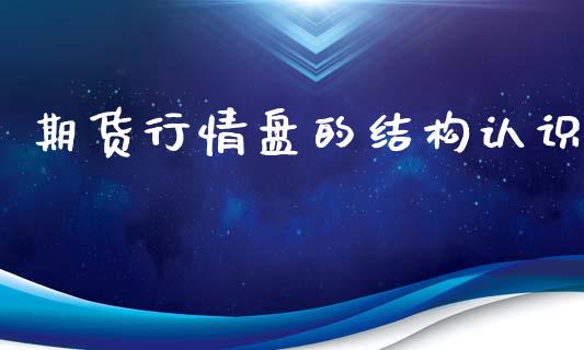 期货行情盘的结构认识_https://www.kuaijiepai.net_期货在线_第1张