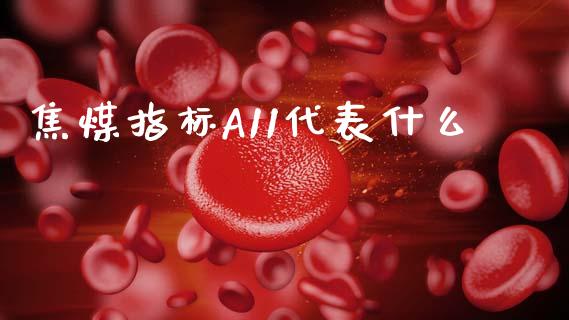 焦煤指标A11代表什么_https://www.kuaijiepai.net_国际期货_第1张