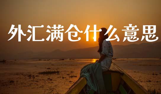 外汇满仓什么意思_https://www.kuaijiepai.net_投资理财_第1张