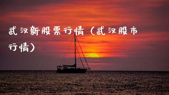 武汉新股票行情（武汉股市行情）_https://www.kuaijiepai.net_股票理论_第1张