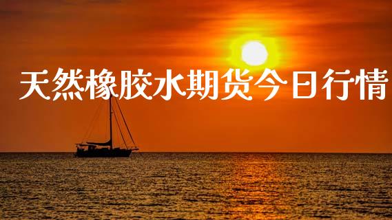 天然橡胶水期货今日行情_https://www.kuaijiepai.net_期货资讯_第1张