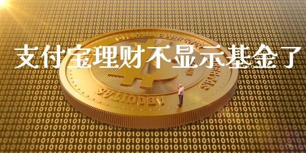 支付宝理财不显示基金了_https://www.kuaijiepai.net_投资理财_第1张