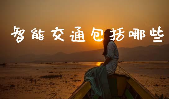 智能交通包括哪些_https://www.kuaijiepai.net_期货理财_第1张