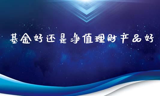 基金好还是净值理财产品好_https://www.kuaijiepai.net_投资理财_第1张