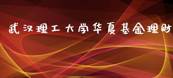 武汉理工大学华夏基金理财_https://www.kuaijiepai.net_投资理财_第1张