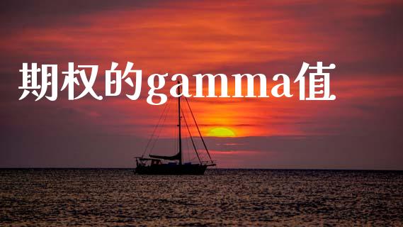 期权的gamma值_https://www.kuaijiepai.net_股票理论_第1张