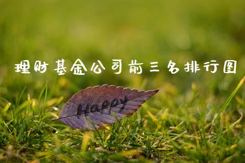理财基金公司前三名排行图_https://www.kuaijiepai.net_投资理财_第1张