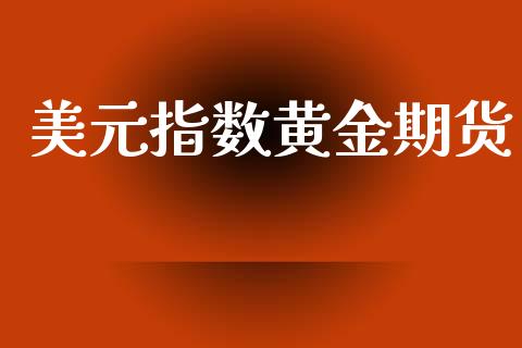 美元指数黄金期货_https://www.kuaijiepai.net_期货资讯_第1张