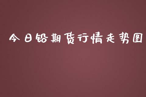 今日铅期货行情走势图_https://www.kuaijiepai.net_期货资讯_第1张
