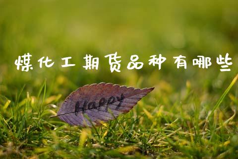 煤化工期货品种有哪些_https://www.kuaijiepai.net_期货资讯_第1张