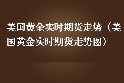 美国黄金实时期货走势（美国黄金实时期货走势图）_https://www.kuaijiepai.net_国际期货_第1张