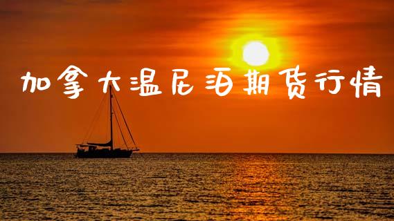 加拿大温尼泊期货行情_https://www.kuaijiepai.net_国际期货_第1张