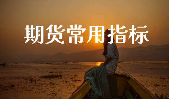 期货常用指标_https://www.kuaijiepai.net_期货资讯_第1张