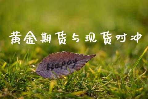 黄金期货与现货对冲_https://www.kuaijiepai.net_期货资讯_第1张