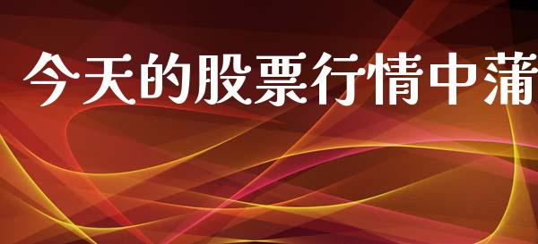 今天的股票行情中蒲_https://www.kuaijiepai.net_新股新闻_第1张
