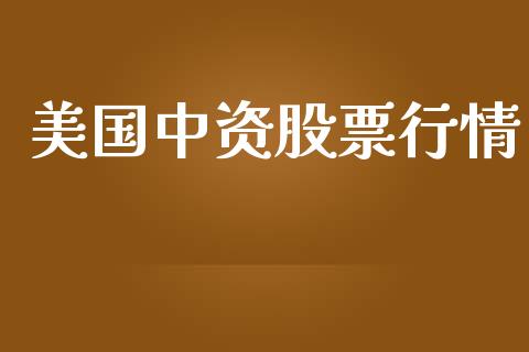 美国中资股票行情_https://www.kuaijiepai.net_新股新闻_第1张